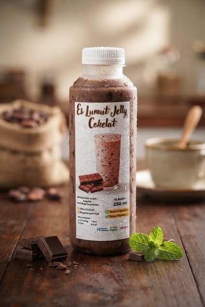 Es Lumut Jelly Cokelat